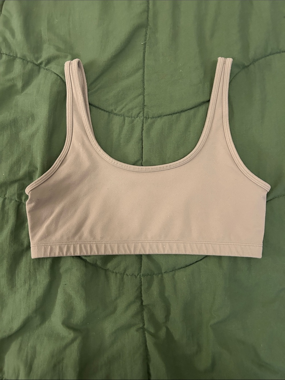 Aritzia Scoop Bralette - Beige